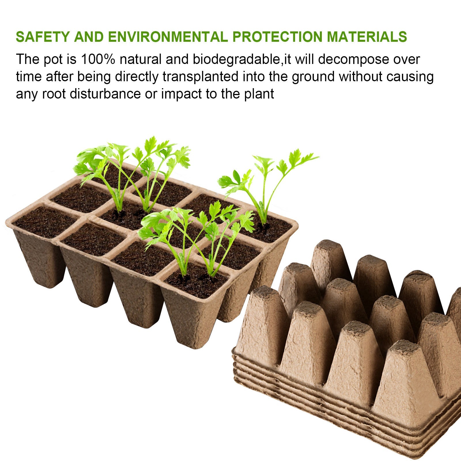Hole Seedling Nursery Pots