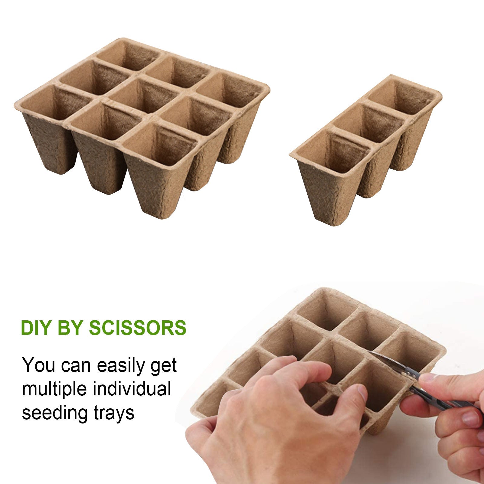 Hole Seedling Nursery Pots