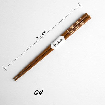 Japanese Style Eco-friendly Wooden Chopsticks - Tbd