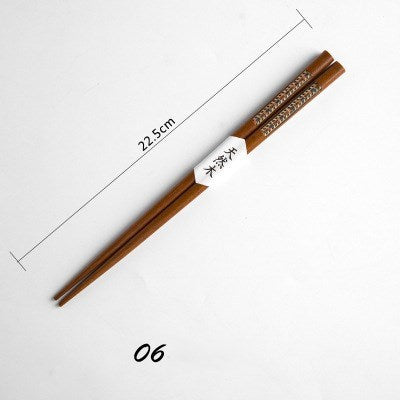 Japanese Style Eco-friendly Wooden Chopsticks - Tbd