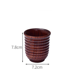 Eco-Friendly Wooden Tea Cup